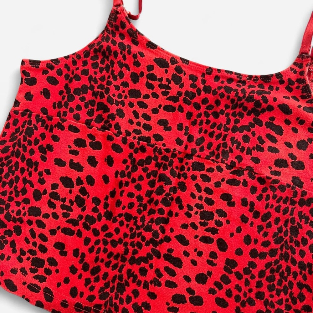 Y2K Victoria's Secret Red and Black Camisole - Picture 3 of 5